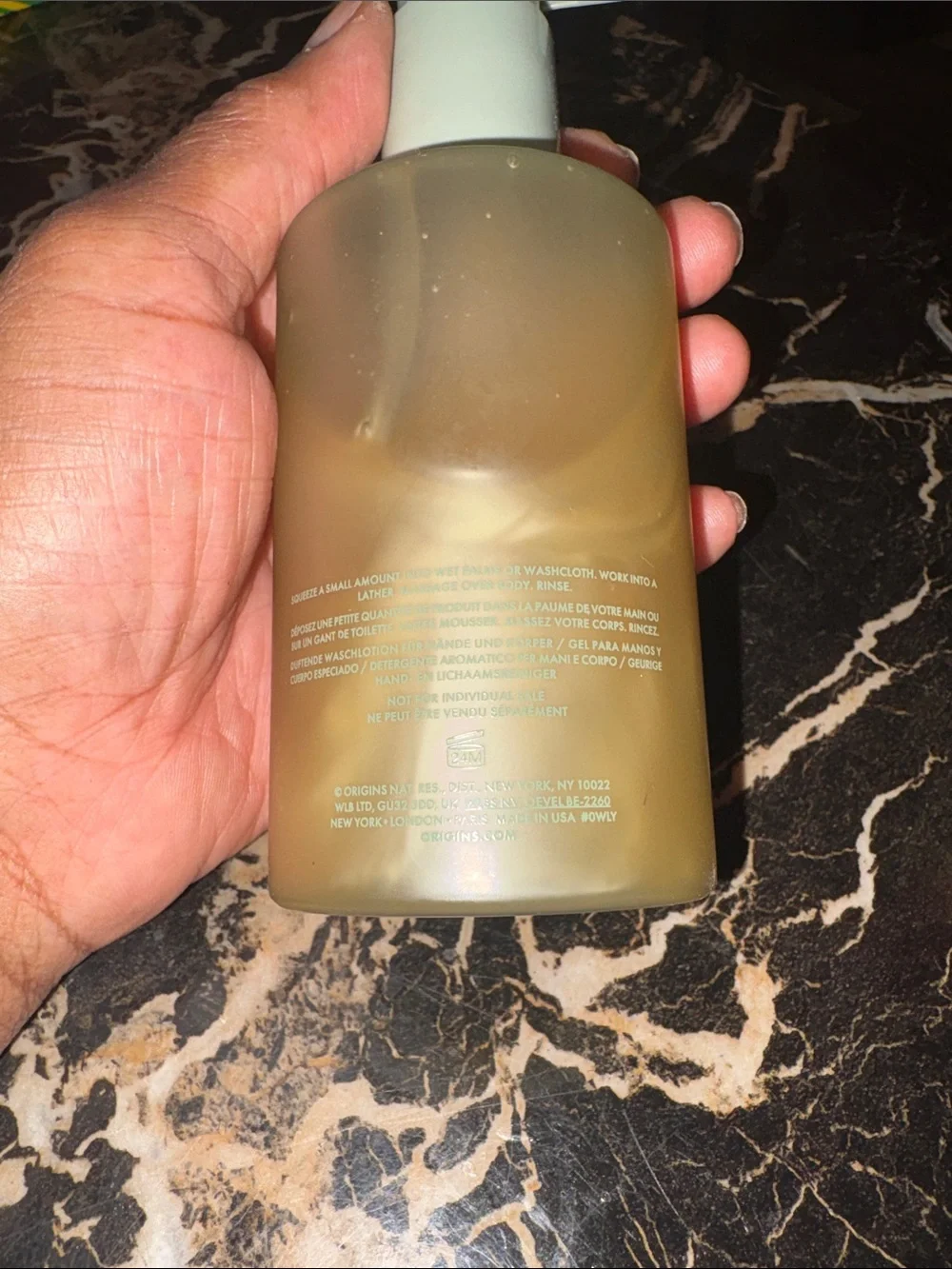 Origins Ginger Burst savory hand & Body Wash